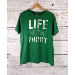 Life Of The Paddy Green St Patricks Day Shirt M Celebrate! Irish Holiday